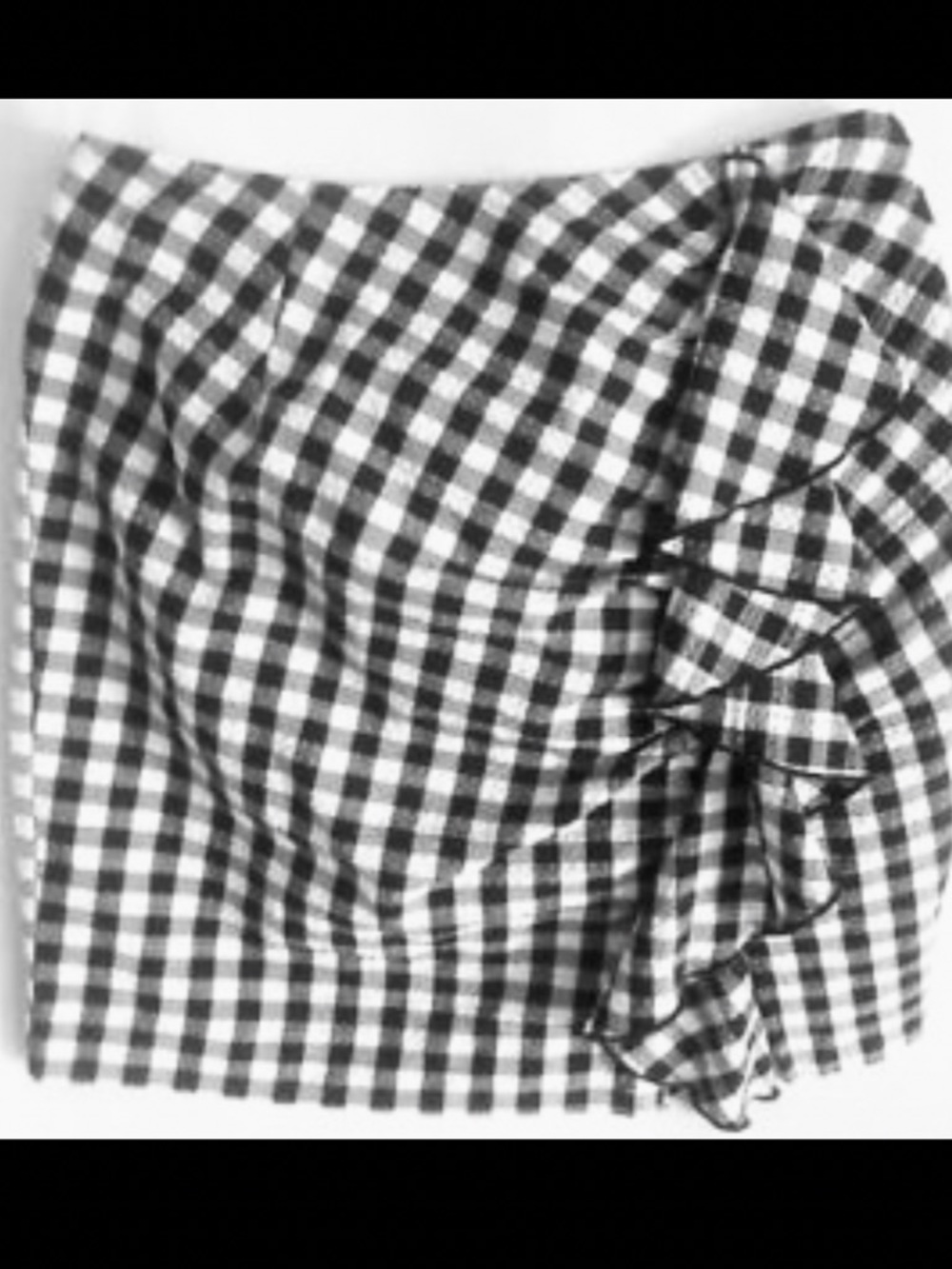 Final Price. H&M Ruffle gingham skirt - Picture 8 of 8
